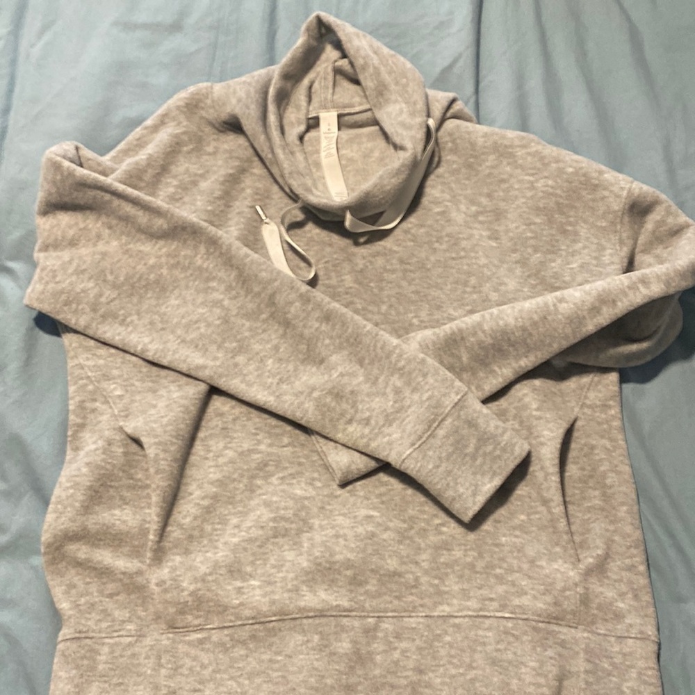 Lululemon grey cowl sweater!